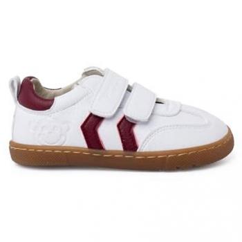 Zapatillas Barefoot para Niños con Bandas Laterales Talla 30 Color Burdeos