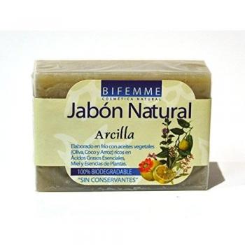 Bifemme Jabón arcilla - 100 gr - [paquete de 3]