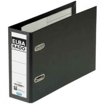 Carpeta Elba Rado Plast A5 Horizontal 75mm Ancho Negro