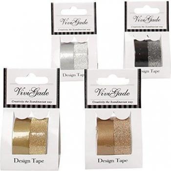 Washi tape diseño, A: 15 mm, 4x2rollo
