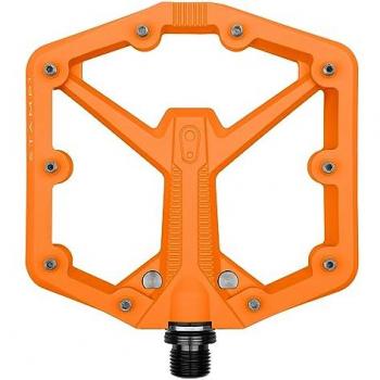 Crankbrothers Pedales de Plataforma Stamp 1 Large Gen 2 Naranja