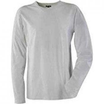 Blaklader Long Sleeve T-Shirt Round Neck White Size S