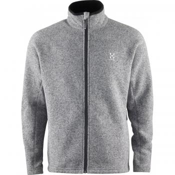 Haglöfs Chaqueta Mid Layer Fleece Swook Gris Jaspeado XL