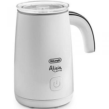 DeLonghi EMF 2.W - Batidora espumadora de leche eléctrica de mano, 500 W, color blanco