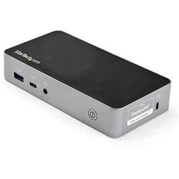StarTech.com USB-C Dock - Dual Monitor 1080p HDMI Laptop Docking Station - 65W Power Delivery - 1x USB-C, 3x USB-A, Ethernet - Dual Video Display USB 3.1 Gen 1