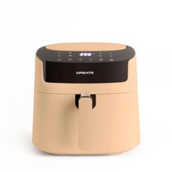 Freidora de Aire Create Air Fryer Pro Grande 6.2L 1800W con 8 Programas Automáticos y Selector de Temperatura 40-200°