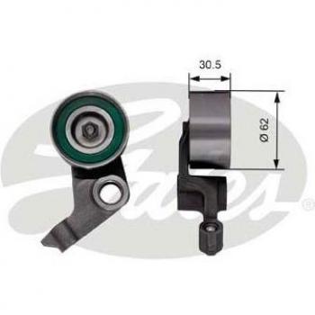 Polea tensora Gates T41280 para correa dentada, compatible con Toyota RAV4 II SUV, Corolla VIII Compact y IX Hatchback
