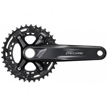 Bielas Shimano Deore FC-M4100-2 10V 170mm 36/26D para MTB