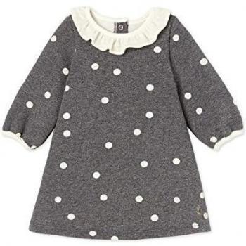 Petit Bateau Robe ml, Vestido para Bebés, Mehrfarbig