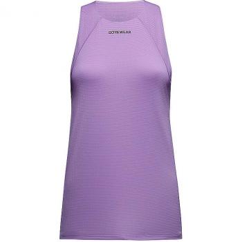 Gore Wear Contest 2.0 Singlet Femenino Violeta Claro - Camiseta sin mangas para mujer - Talla L