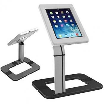 Maclean MC-644 - Soporte de sobremesa para Tablet iPad 2/3/4/Air Galaxy 9.7”-10.1” con Estuche antirrobo