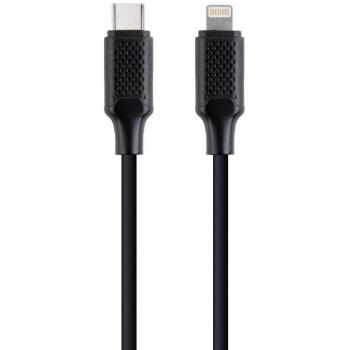 Cable de Conector USB Tipo C a Lightning 1,5 m Negro