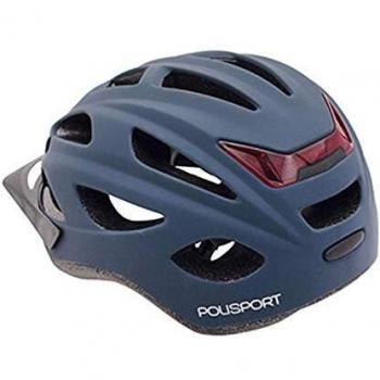 Casco Urbano Polisport City Go Azul Mate 58-61 Elegante y Seguro