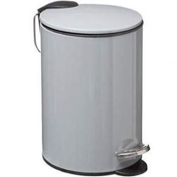 Papelera metálica Soft Close 3L Gris