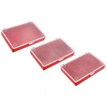 Facom BV.21BP - JUEGO 3 CAJAS PLASTICO PARA PIEZAS PEQ