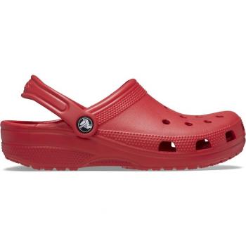 Classic Unisex Crocs Clogs - Varsity Red, Size EU 45-46
