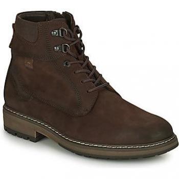 Fluchos Botines con cordón para hombre 1590-DESERT-CASTANO