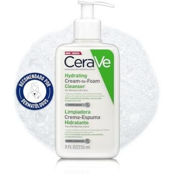 CeraVe Hydrating Cream to Foam Cleanser for Normal Skin 473mL