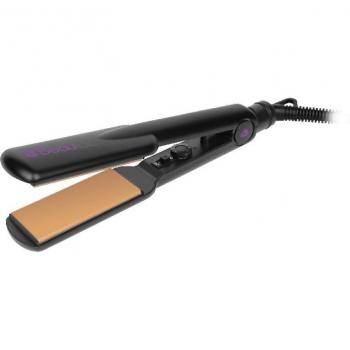 Plancha de Pelo Beautac BT3800 Black Placa Cerámica/Turmalina Tecnología de Iones 130º-230º Color Black