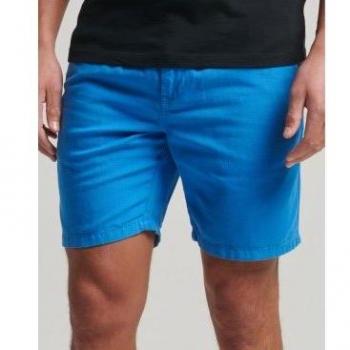 Superdry Vintage Overdyed Casual Shorts for Men - Blue 2XL