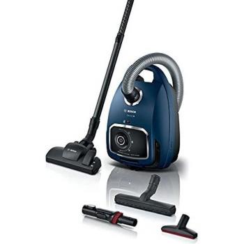 Bosch Serie 6 BGL6XSIL3 Aspiradora cilíndrica 4 L Secar con Bolsa para el polvo, 600 W, Azul, 69 decibelios