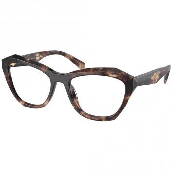 Prada PR A20V 14P1O1 Women's Eyeglasses Tortoiseshell Size 52 (Frame Only) - Blue Light Block Available