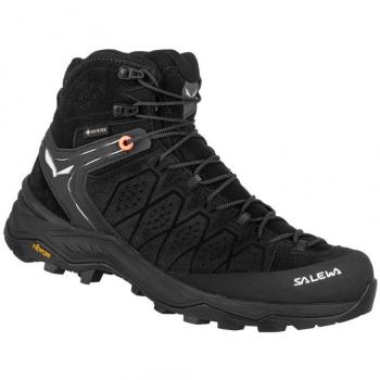 Salewa Ws Alp 2 Mid GORE-TEX Bota Trekking Mujer Negro (36,5)