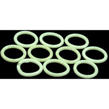 Phobya O-ring 11,1 x 2mm (G1/4 Inch)  UV-reactive white 10pcs. Water cooling Accessories