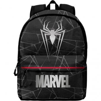 Karactermania Marvel Spiderman Reflect Mochila HS Silver, Negro