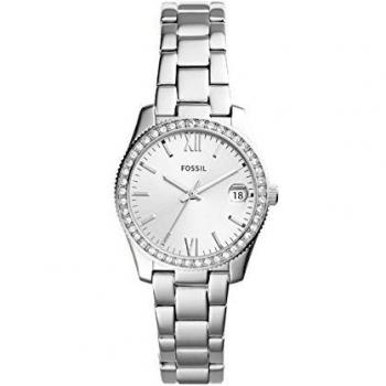 Fossil Reloj Analogico para Mujer de Cuarzo con Correa en Acero Inoxidable ES4317