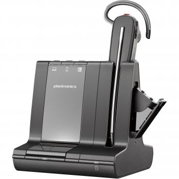 Auriculares POLY Savi 8245-M Office con certificación para Microsoft Teams, tecnología DECT 1880-1900 MHz, conexión USB-A