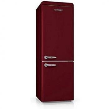 Frigorífico Combi Vintage Schneider SCB300VWR 304L (211+93) Froid Brassé Dégivrage Automático Burdeos Mate