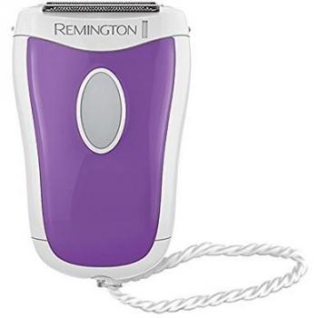 Remington Smooth & Silky Compact Women's Shaver WSF4810 - Single Floating Blade, Angled Head, Dual Trimmers, Wet/Dry Use, Battery Operated