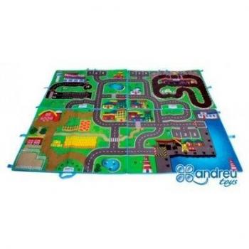 Andreu Toys- Airport PLAYMAT Aviones, Color