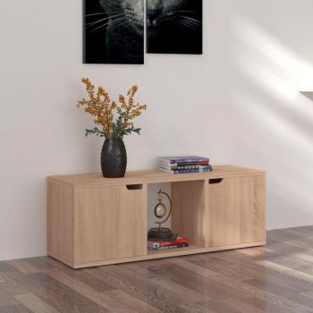 Mueble para TV Sonoma Oak 88,5x27,5x30,5 cm de madera multicapa