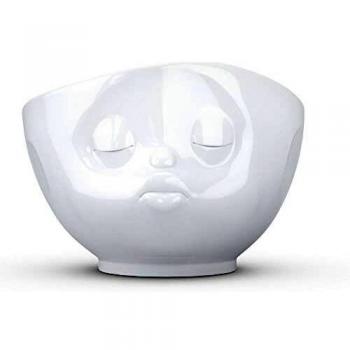 Fifty Eight Bowl 500 ml. Besos Taza, Porcelana, Blanco, Talla única