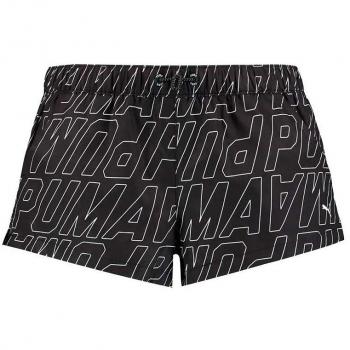 Pantalón Corto Puma Mujer Combo Negro Impreso