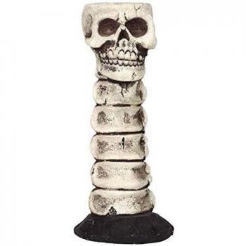 FIESTAS GUIRCA CANDELABRO Calavera Resina 17 CMS.