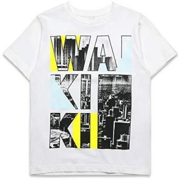 Esprit Kids T-Shirt SS Camiseta, Blanco