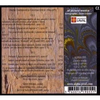 Shostakovich: Krokodil Melodies & Trio & Preludes Fugues & D