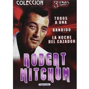 Robert Mitchum 3 DVD La noche del Cazador + Todos a una + Bandido