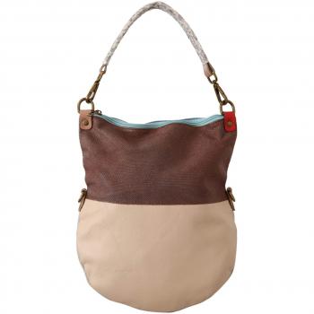 Multicolor Genuine Leather Shoulder Tote Women Handbag