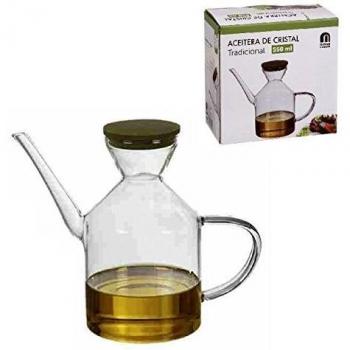 Primizie 33213 Aceitera Clasico de Cristal en Caja, 550 ml