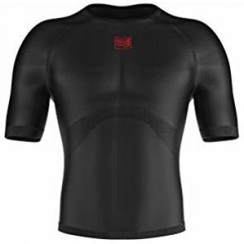 Compressport 3D Thermo UltraLight SS Shirt, color negro, talla L