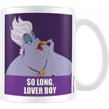 Taza de La Sirenita Meme Ursula Blanca y Morada One Size