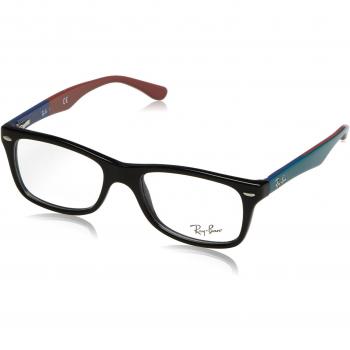 Ray-Ban RB5228 2479 Top Black On Texture Red