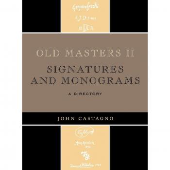 Old Masters II: Signatures and Monograms Art Reference Book