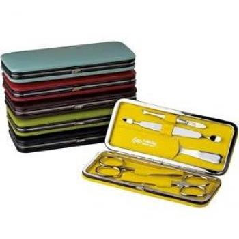 Estuche de Manicura ERBE Siena, Rojo, 5 Piezas
