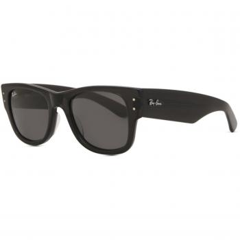 Ray-Ban RB0840SF Mega Wayfarer Asian Fit 1390B1 Men's Black Sunglasses 52mm