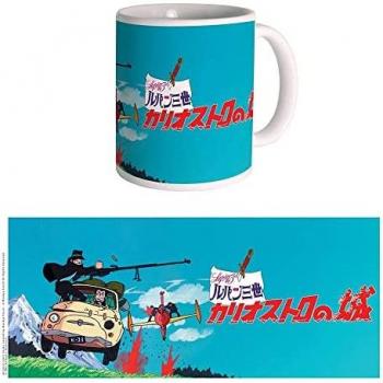 Taza Lupin III Oficial de Cerámica con Embalaje de Ventana de 300 Ml